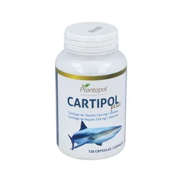 PLANTAPOL Cartipol Plus Complemento Alimenticio 120 Cápsulas, Cartílago De Tiburón 750 Mg Para Articulaciones