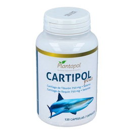 PLANTAPOL Cartipol Plus Cartílago de Tiburón 750mg 120 Cápsulas para Mantenimiento de Articulaciones