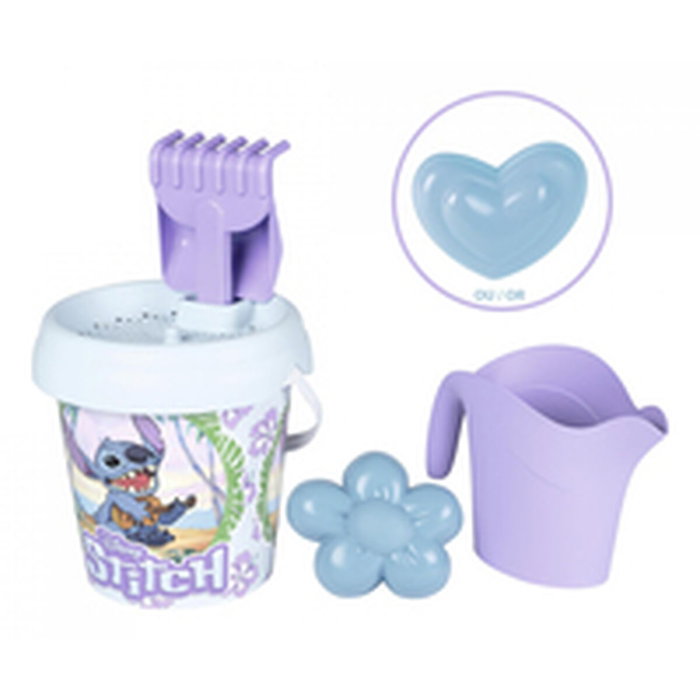 SMOBY Cubo de playa completo Stitch SMOBY Cubo de playa completo Stitch
