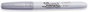 SHARPIE Rotulador Permanente Metallic Fine Plata