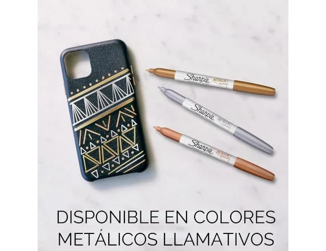 Sharpie Metallic Fine Plata