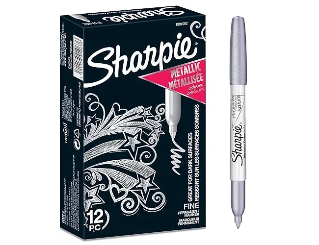 Sharpie Metallic Fine Plata