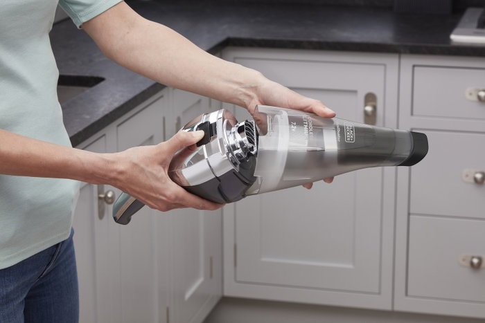 Black + Decker NVC220WC-QW Dustbuster Lithium 7,2V Cromo y Titanio