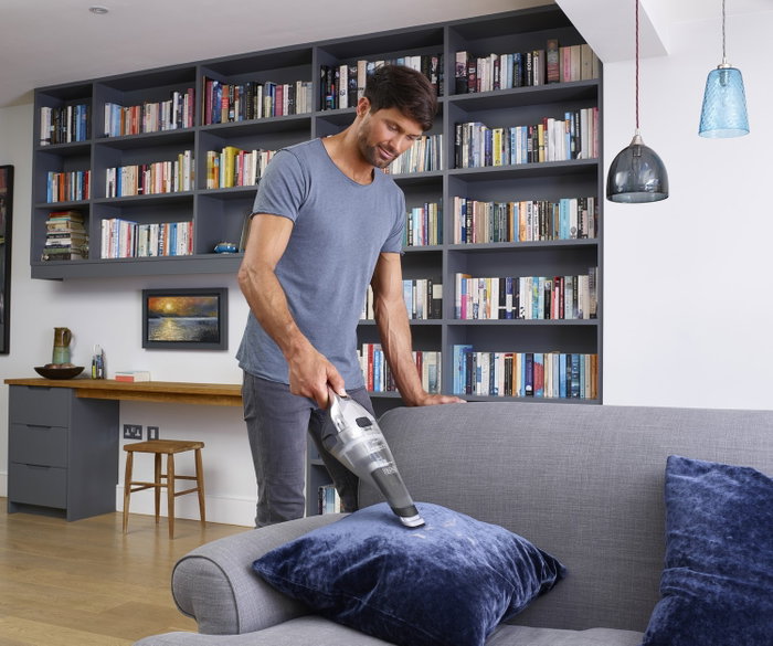 Black + Decker NVC220WC-QW Dustbuster Lithium 7,2V Cromo y Titanio