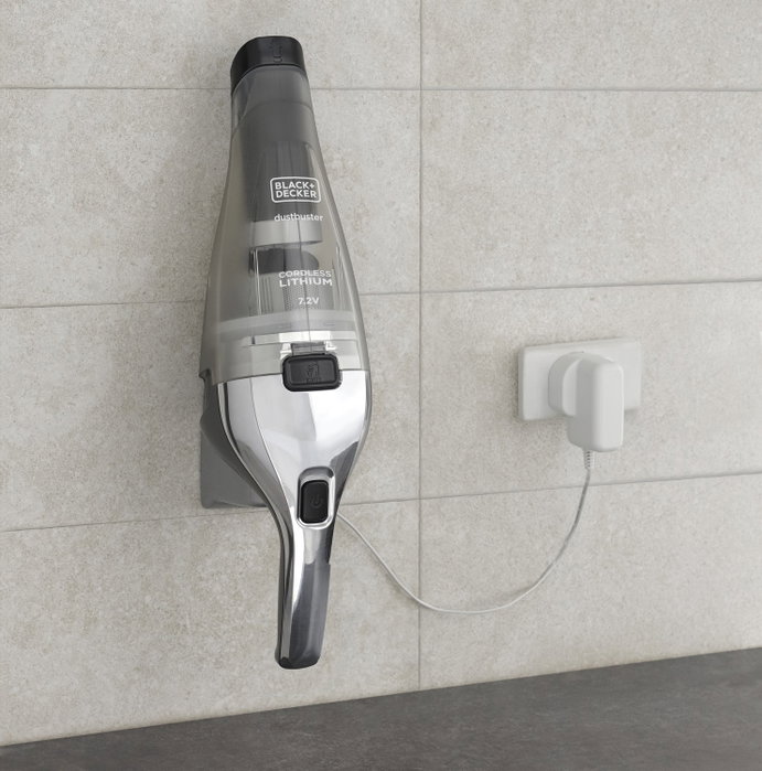 Black + Decker NVC220WC-QW Dustbuster Lithium 7,2V Cromo y Titanio