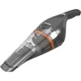 Black + Decker NVC220WC-QW Aspirador de Mano Dustbuster Lithium 7,2V EasyGrip Cromo y Titanio