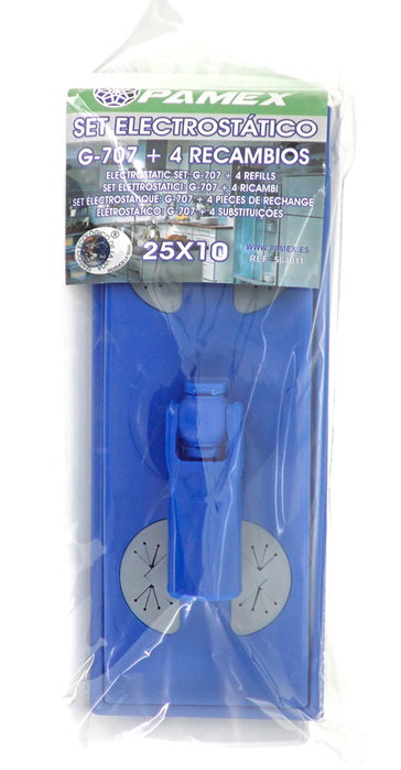 Mopa Set Electrostático G707 25x10 con 4 Recambios Mopa Set Electrostático G707 25x10 con 4 Recambios