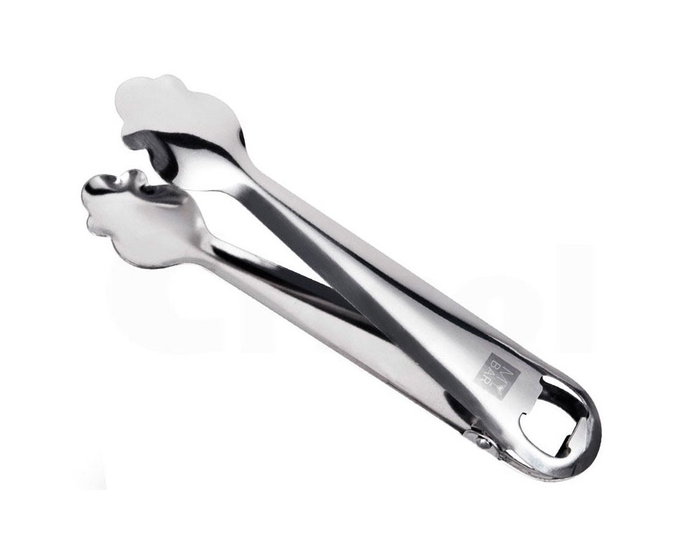 My Bar Pinza de Hielo de Acero Inoxidable con Abridor, 24 unidades My Bar Pinza de Hielo de Acero Inoxidable con Abridor, 24 unidades