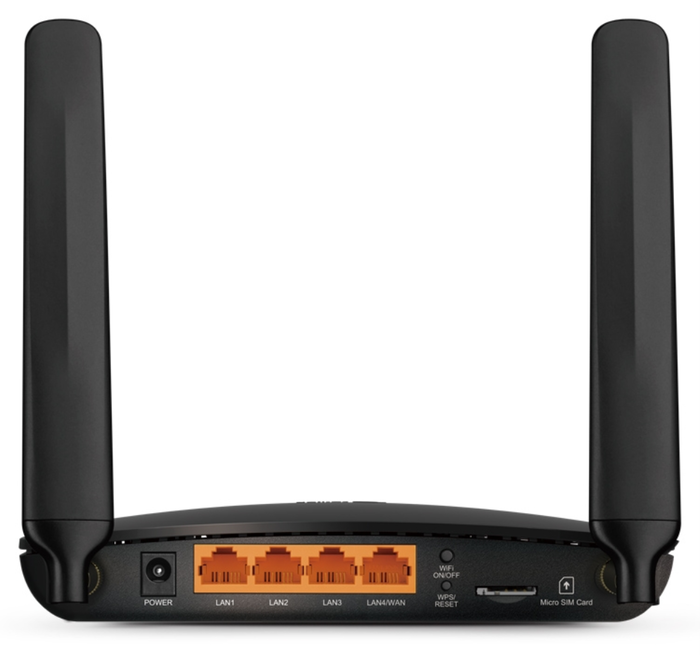 TP-Link Archer MR200 Router 4G LTE Doble Banda AC750 Negro