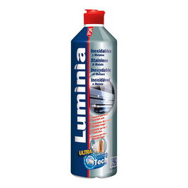 Luminia Crema Limpiametales y Acero Inoxidable 500 ml con Tecnología Ultra Micro Tech que Repele Agua, Polvo y Huellas