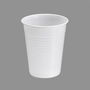 Best Products Vaso de Plástico Blanco 200 cc - Pack de 25 Unidades