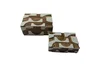 DKD Home Decor Set de 2 Joyeros de Acacia y Resina
