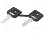 SCHNEIDER ELECTRIC Interruptor rotativo con llave Harmony XB5 22mm Negro