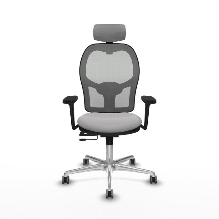 PIQUERAS Y CRESPO Silla de oficina Jorquera con mecanismo Sincro/Traslack Gris PIQUERAS Y CRESPO Silla de oficina Jorquera con mecanismo Sincro/Traslack Gris