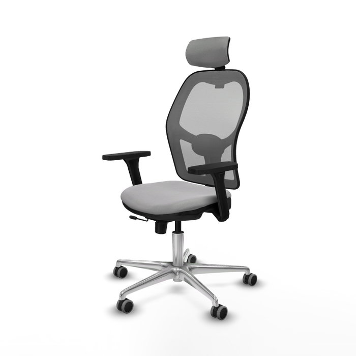 PIQUERAS Y CRESPO Silla de oficina Jorquera con mecanismo Sincro/Traslack Gris PIQUERAS Y CRESPO Silla de oficina Jorquera con mecanismo Sincro/Traslack Gris