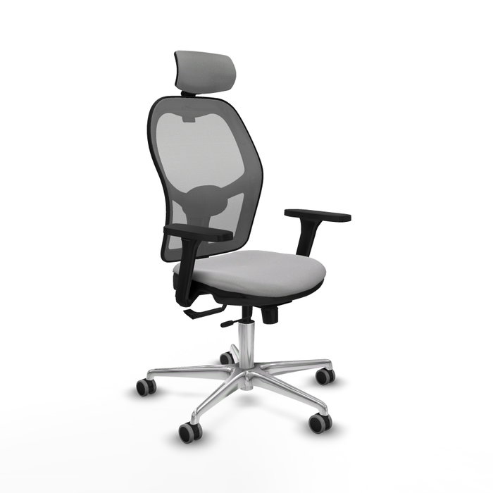 PIQUERAS Y CRESPO Silla de oficina Jorquera con mecanismo Sincro/Traslack Gris PIQUERAS Y CRESPO Silla de oficina Jorquera con mecanismo Sincro/Traslack Gris