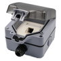 EQUIP Caja de distribución 1-Port Keystone sin blindaje outdoor gris