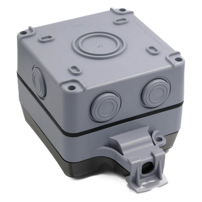 EQUIP Caja de distribución 1-Port Keystone sin blindaje outdoor gris EQUIP Caja de distribución 1-Port Keystone sin blindaje outdoor gris