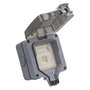 EQUIP Caja de distribución 1-Port Keystone sin blindaje outdoor gris