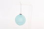 DKD Home Decor Bola de Decoración de Cristal Glaseada 8x8 cm