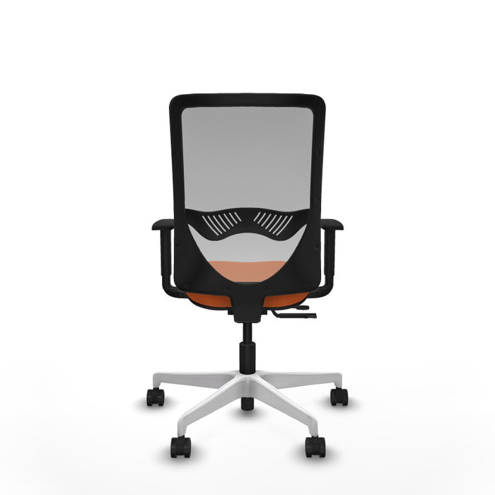 PIQUERAS Y CRESPO Silla de oficina Zulema Naranja y Gris PIQUERAS Y CRESPO Silla de oficina Zulema Naranja y Gris
