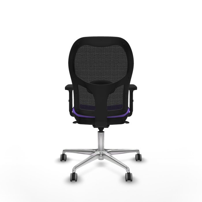 PIQUERAS Y CRESPO Silla de oficina Jorquera Lila y Negra PIQUERAS Y CRESPO Silla de oficina Jorquera Lila y Negra