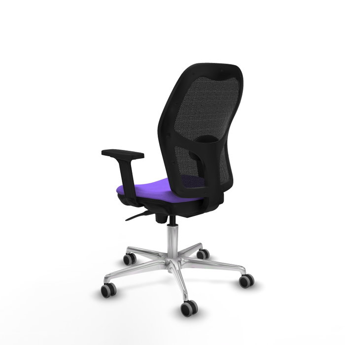 PIQUERAS Y CRESPO Silla de oficina Jorquera Lila y Negra PIQUERAS Y CRESPO Silla de oficina Jorquera Lila y Negra