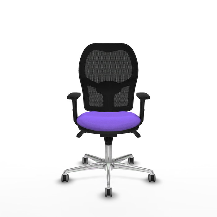 PIQUERAS Y CRESPO Silla de oficina Jorquera Lila y Negra PIQUERAS Y CRESPO Silla de oficina Jorquera Lila y Negra