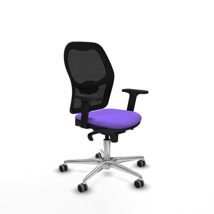 PIQUERAS Y CRESPO Silla de oficina Jorquera Lila y Negra PIQUERAS Y CRESPO Silla de oficina Jorquera Lila y Negra