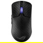 ASUS Ratón Óptico Inalámbrico ROG Harpe Ace Extreme, 42000 DPI, RF Wireless + Bluetooth + USB, Negro