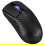 ASUS Ratón Óptico Inalámbrico ROG Harpe Ace Extreme, 42000 DPI, RF Wireless + Bluetooth + USB, Negro