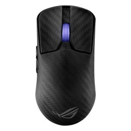 Asus ROG Harpe Ace Extreme Gaming - Ratón Inalámbrico Gaming para Diestros con Sensor Óptico 42000 DPI, Ultraligero 47g, Triple Conectividad (RF, Bluetooth, USB), Color Negro