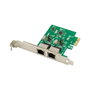 MicroConnect Tarjeta de Red Ethernet Gigabit PCI-E 8111F de Doble RJ45