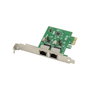 MicroConnect Tarjeta de Red Ethernet Gigabit PCI-E 8111F de Doble RJ45