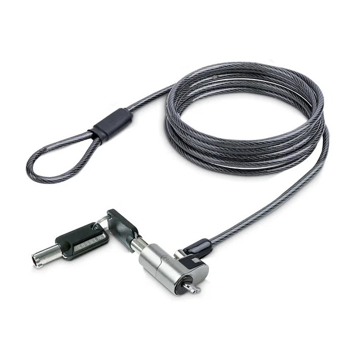 Startech Nanok Laptop Lock Cable Antirrobo Nanok Negro y Plata 2 m Startech Nanok Laptop Lock Cable Antirrobo Nanok Negro y Plata 2 m