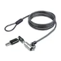 StarTech.com NANOK-LAPTOP-LOCK Cable Antirrobo Negro y Plata, 2 m