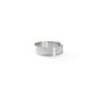 deBuyer Molde de anillo redondo de acero inoxidable perforado 6,5cm
