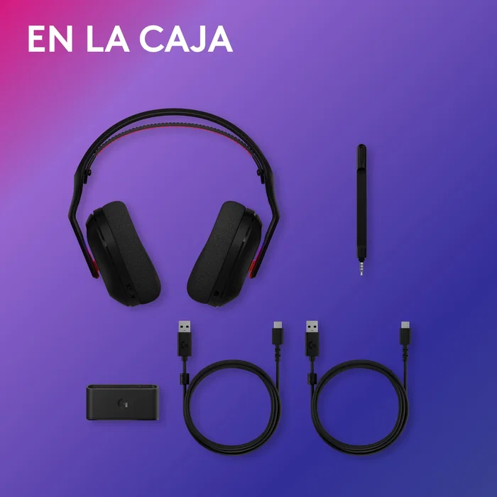 Logitech G Astro A20 X Auriculares Inalámbricos para Gaming Negro