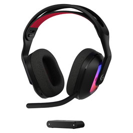 Logitech G Auriculares Gaming Inalámbricos Astro A20 X LIGHTSPEED para PS5, Xbox, Switch y PC con Bluetooth, Micrófono Boom y RGB, Color Negro - Modelo EMEA28i-935