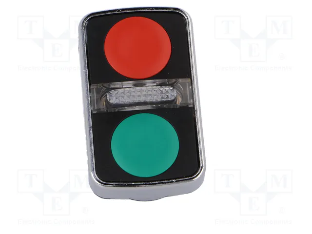 SCHNEIDER ELECTRIC Interruptor Doble Harmony XB4 22mm Rojo/Verde SCHNEIDER ELECTRIC Interruptor Doble Harmony XB4 22mm Rojo/Verde