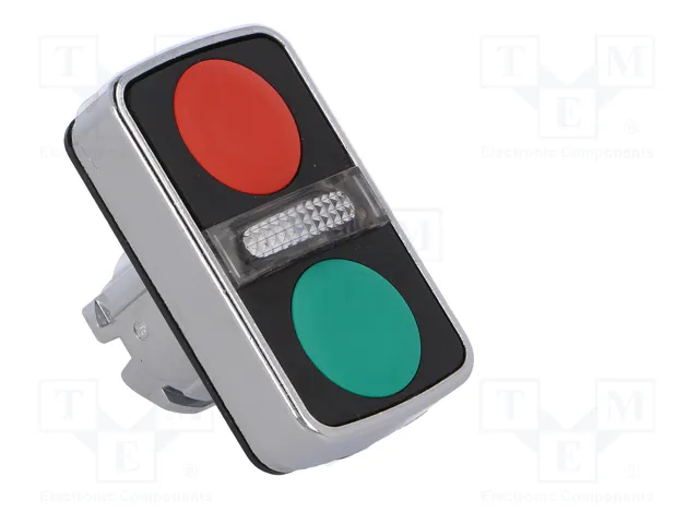 SCHNEIDER ELECTRIC Interruptor Doble Harmony XB4 22mm Rojo/Verde SCHNEIDER ELECTRIC Interruptor Doble Harmony XB4 22mm Rojo/Verde