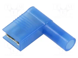 PANDUIT Conector plano hembra aislado azul 6,3mm 0,8mm