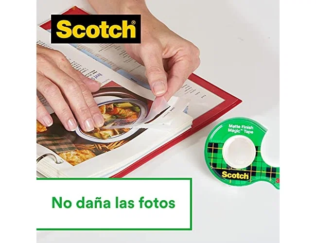 Scotch Cinta Adhesiva Magic Invisible 12 mm x 33 m Scotch Cinta Adhesiva Magic Invisible 12 mm x 33 m