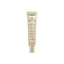 Perfecting Skin Tint, Vitamina E, Brillo natural, Crema CC, Medio, 26 ml