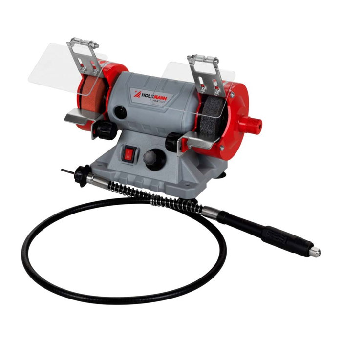 Holzmann DSM75SET Mini-Doppelschleifer Amoladora de Banco Doble 230V