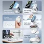 Vention FGEI0 Cargador Inalámbrico 3 en 1 MagSafe 15W para iPhone, Apple Watch y AirPods, Carga Rápida y Rotación 360°, Aleación de Zinc