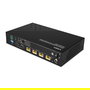 LINDY 38355 Splitter Extensor HDMI HDBaseT 4K60 4 Puertos Cat.6, 100 m, 18 Gbit/s, Negro, Metal