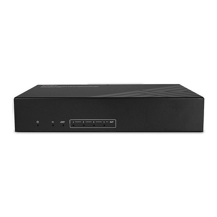 LINDY Extensor y divisor de vídeo 4K60 HDBaseT de 4 puertos Cat.6, 100m LINDY Extensor y divisor de vídeo 4K60 HDBaseT de 4 puertos Cat.6, 100m