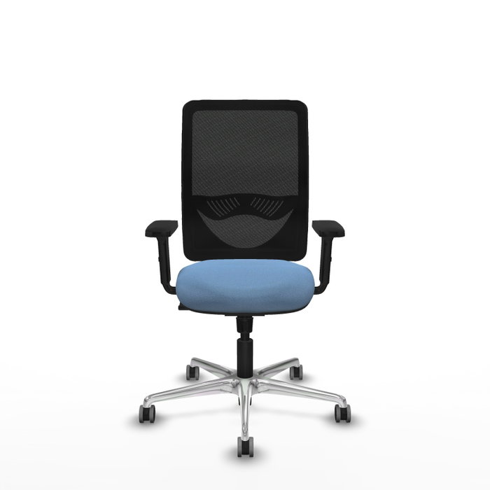 PIQUERAS Y CRESPO Silla de oficina Zulema Azul cielo y Negro PIQUERAS Y CRESPO Silla de oficina Zulema Azul cielo y Negro