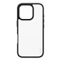 PanzerGlass CARE Urban Combat Funda iPhone 16 Pro Transparente Marco Negro Resistente Golpes
